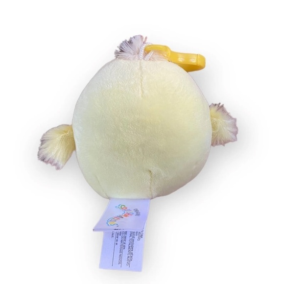 Squishmallows Aimee Chick Flowers Clip On 3.5" 2023 Easter Spring Plush NEW - Picture 2 of 4